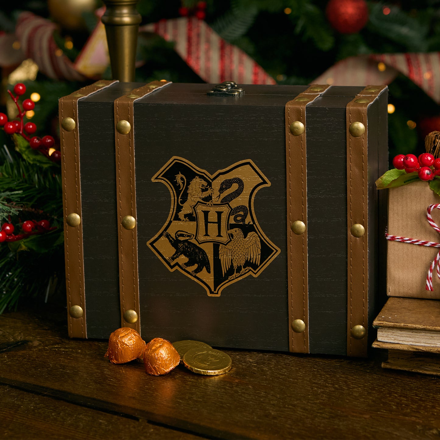 Hogwarts Wooden Advent Calendar