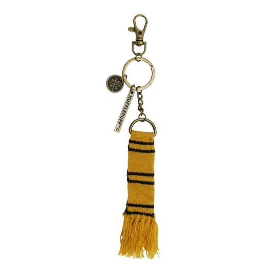 Hufflepuff Scarf Keyring
