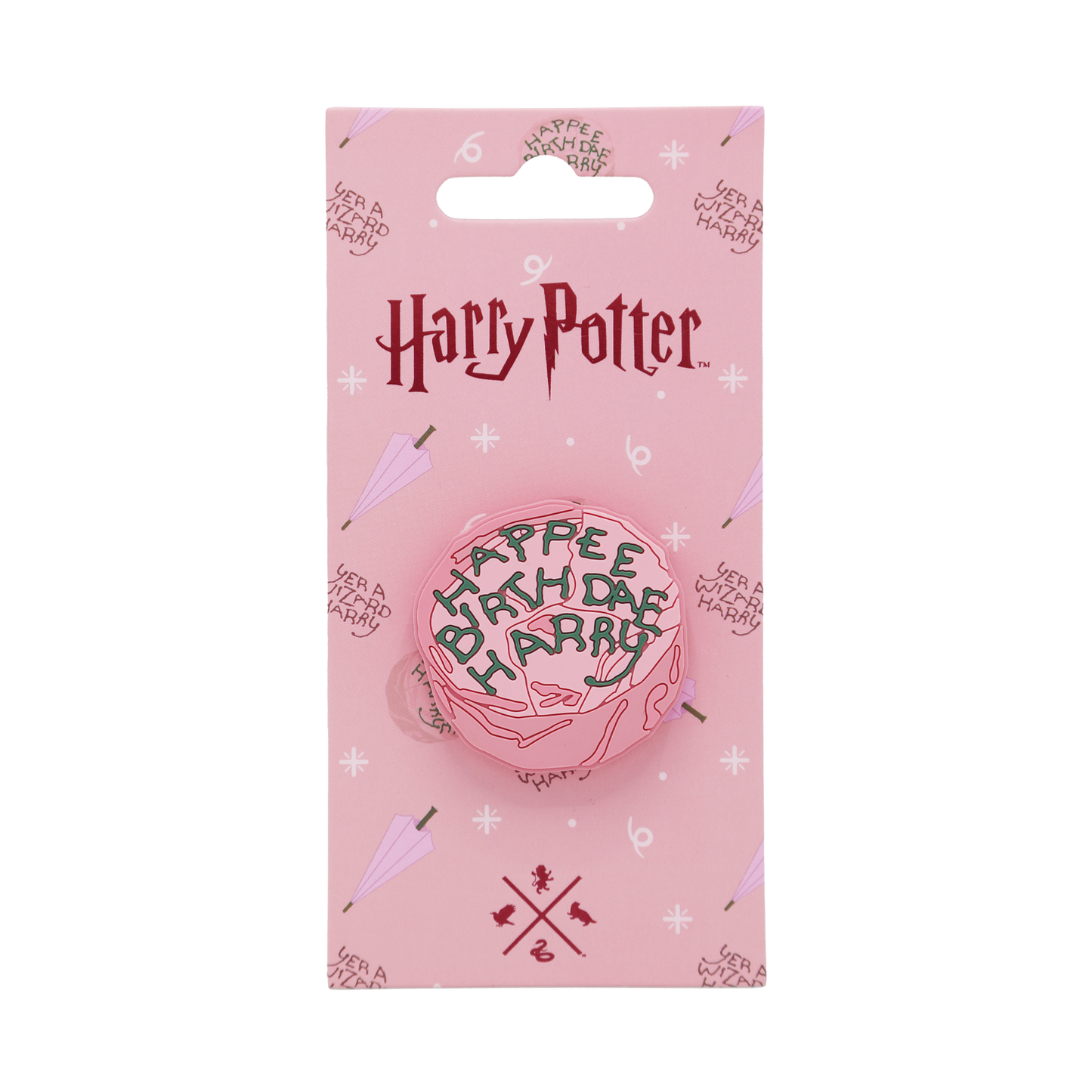 Happee Birthdae Enamel Pin