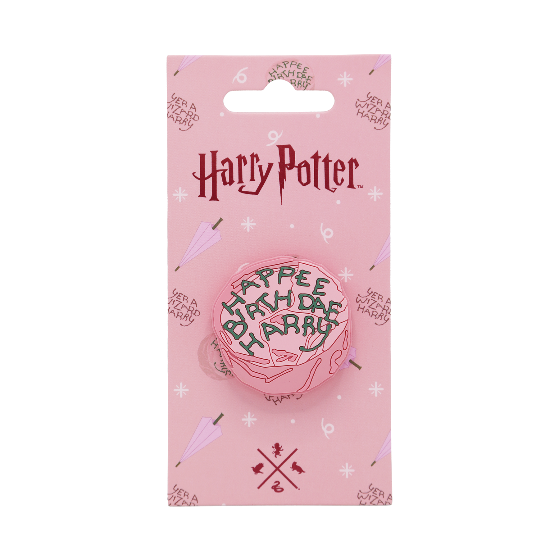 Happee Birthdae Enamel Pin