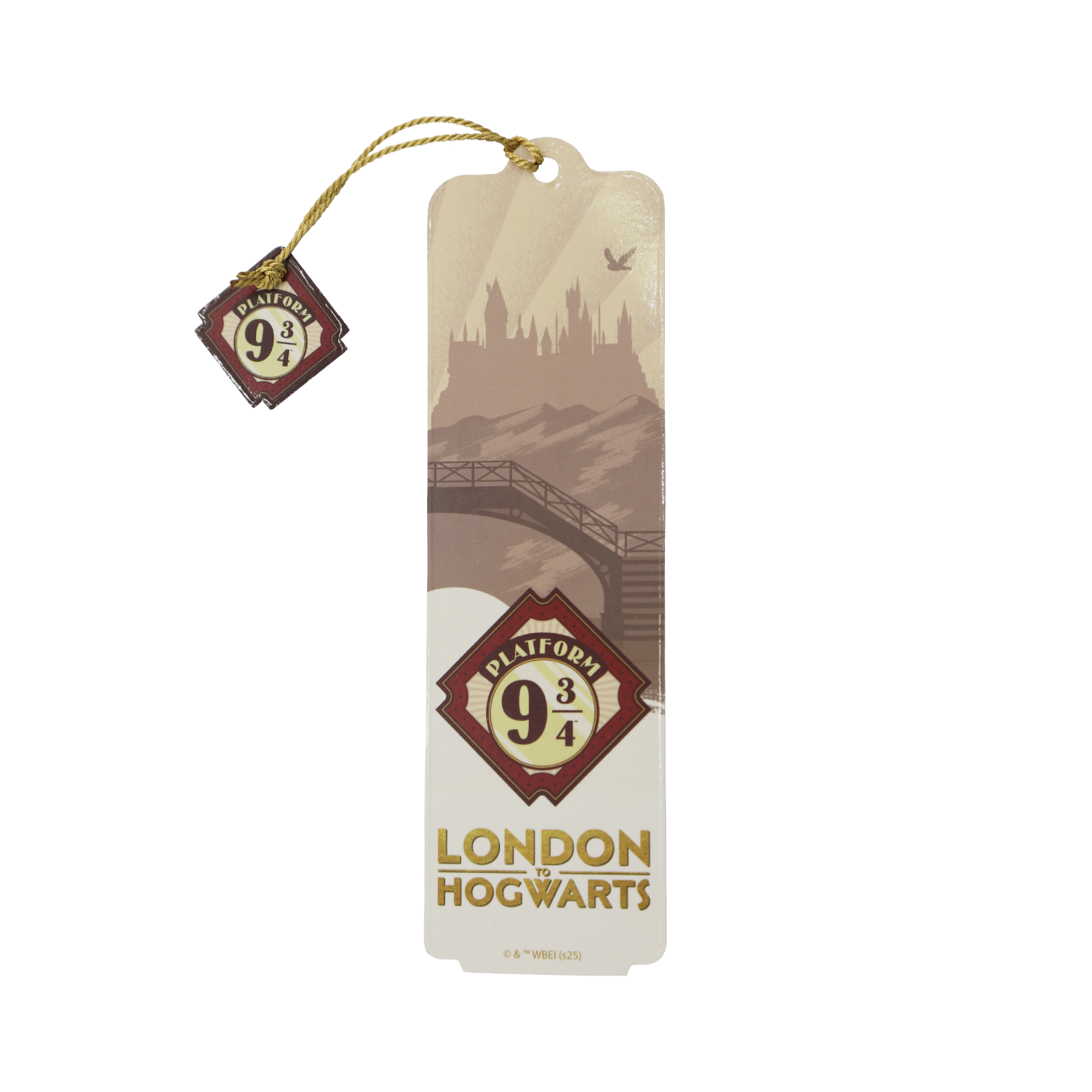 London to Hogwarts Bookmark