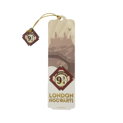 London to Hogwarts Bookmark