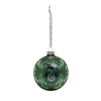 Slytherin Glitter Ornament