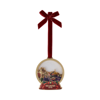 Hogwarts Express Metal Snow Globe Ornament