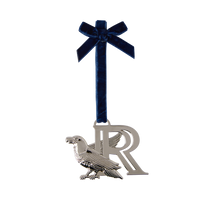 Ravenclaw 'R' Metal Ornament