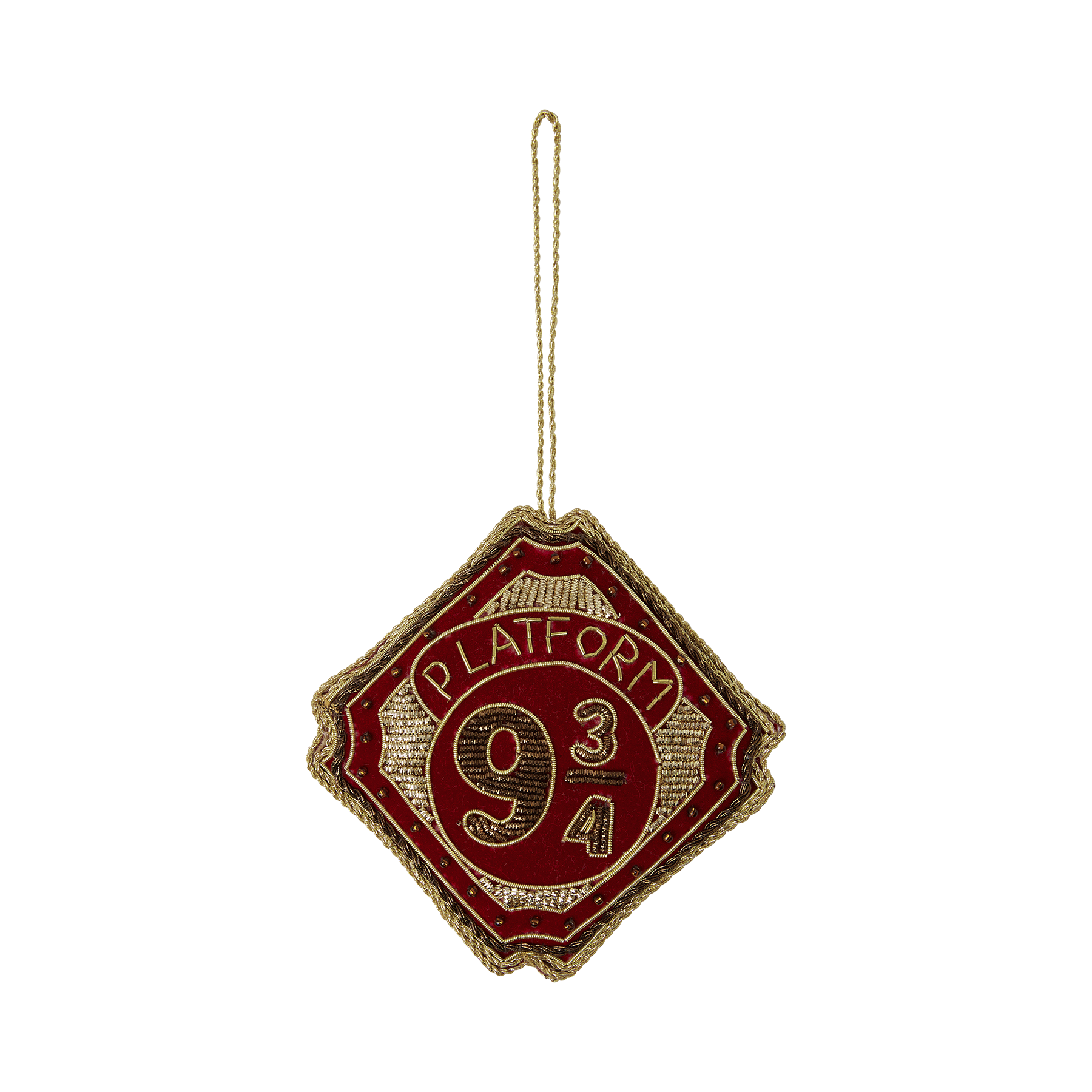 Platform 9 3/4 Fabric Ornament
