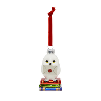 Hedwig Glass Ornament