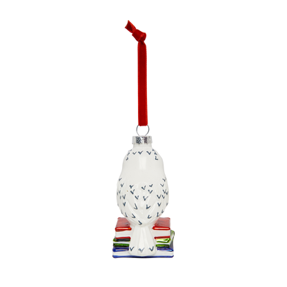 Hedwig Glass Ornament