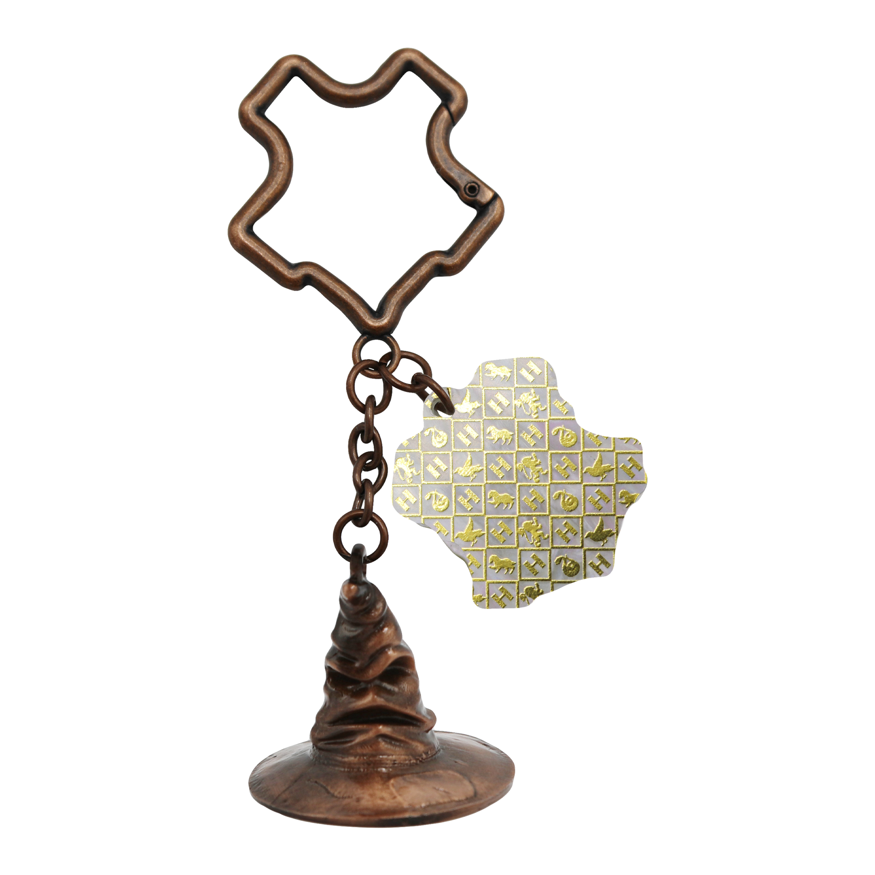 Hogwarts Crest Sorting Hat Keyring
