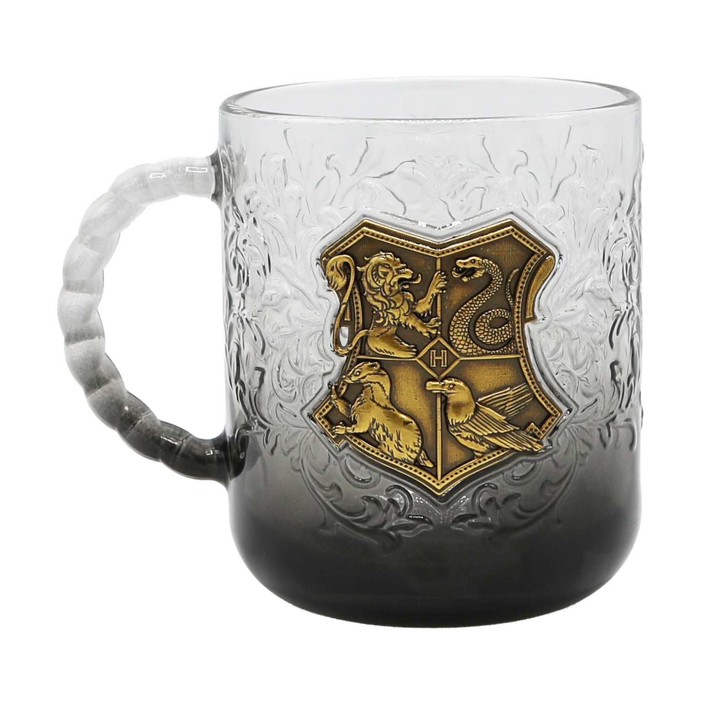 Hogwarts Crest Glass Mug