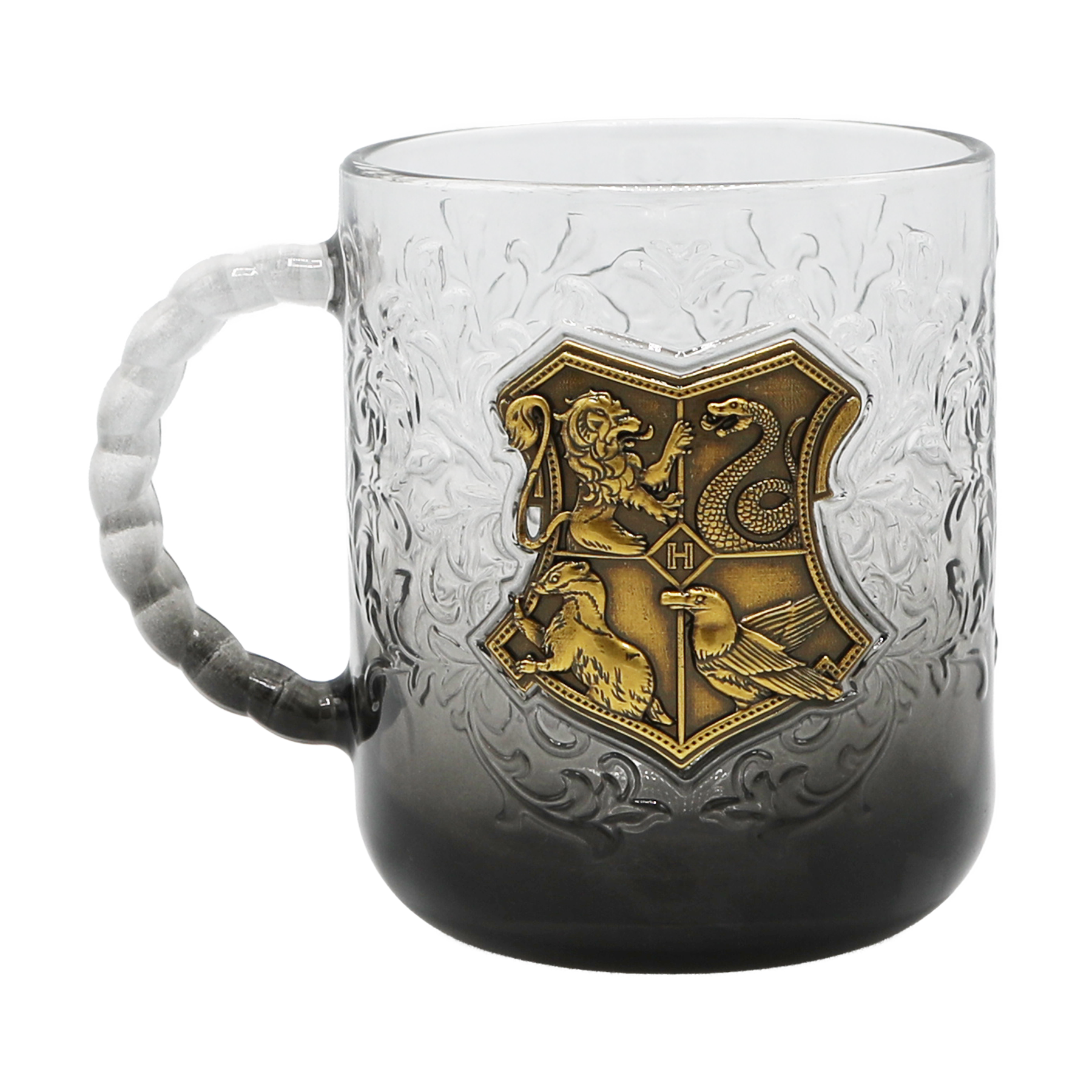 Hogwarts Crest Glass Mug