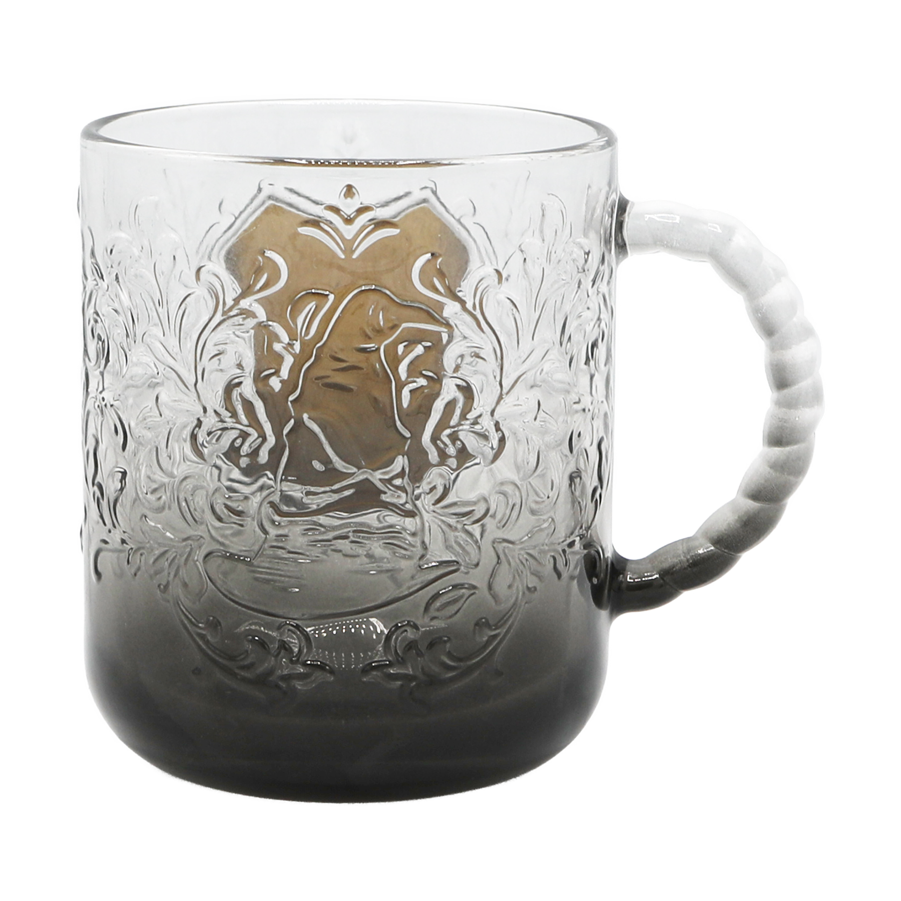 Hogwarts Crest Glass Mug