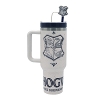 Hogwarts Crest Cup & Straw