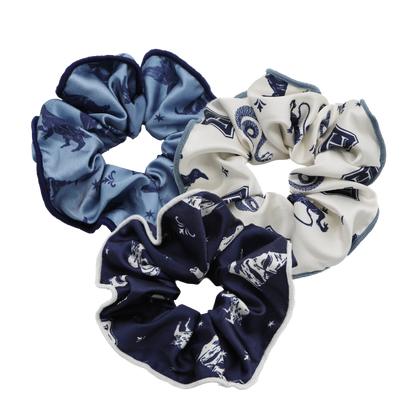 Hogwarts Crest Hair Scrunchies 3-pack
