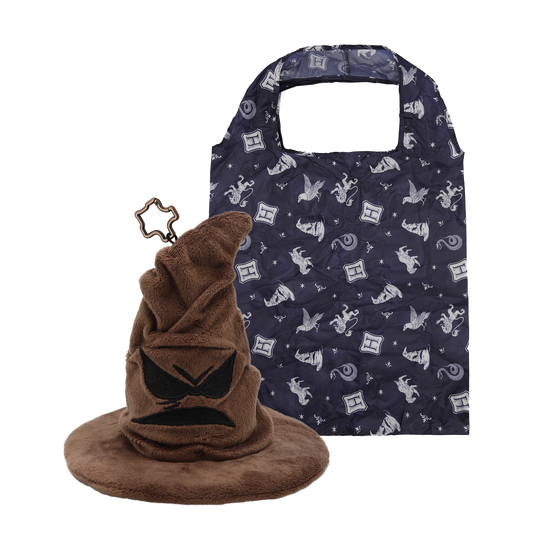 Hogwarts Crest Sorting Hat Charm Tote