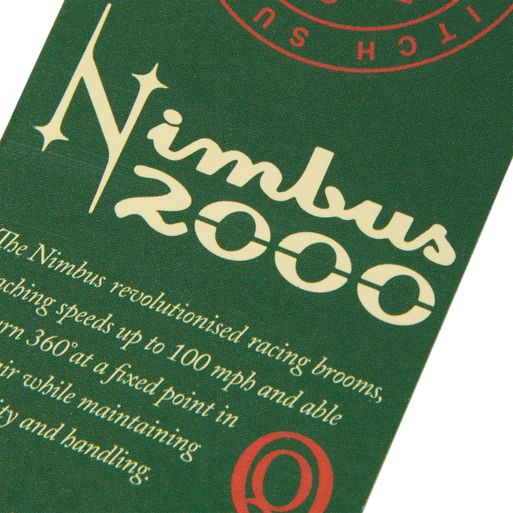 Nimbus 2000 Bookmark