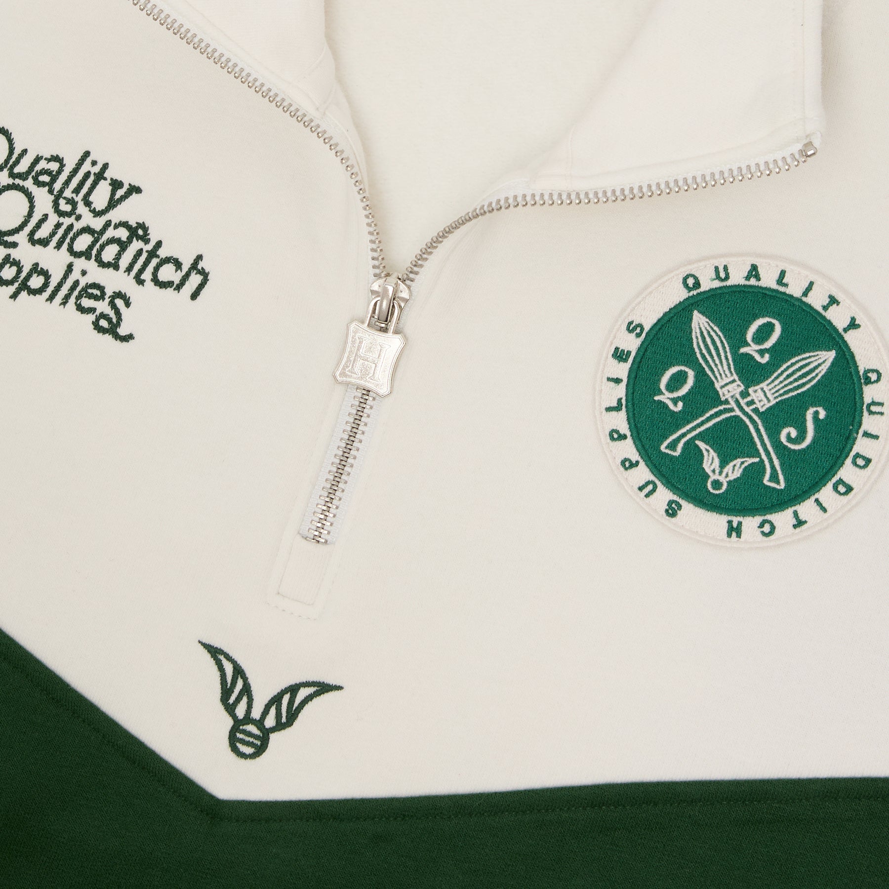 Quality Quidditch Supplies 3/4 Zip Sweatshirt