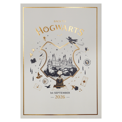 Back to Hogwarts 2026 Postcard