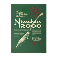 Nimbus 2000 Foiled Postcard