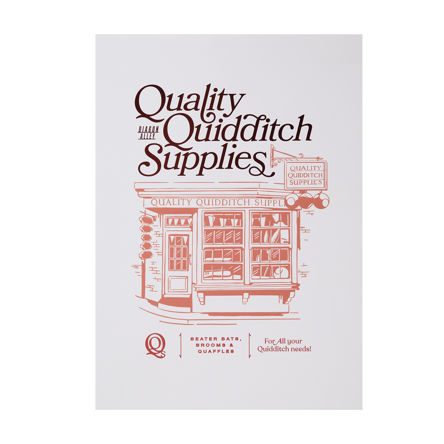 Quality Quidditch Supplies Art Print