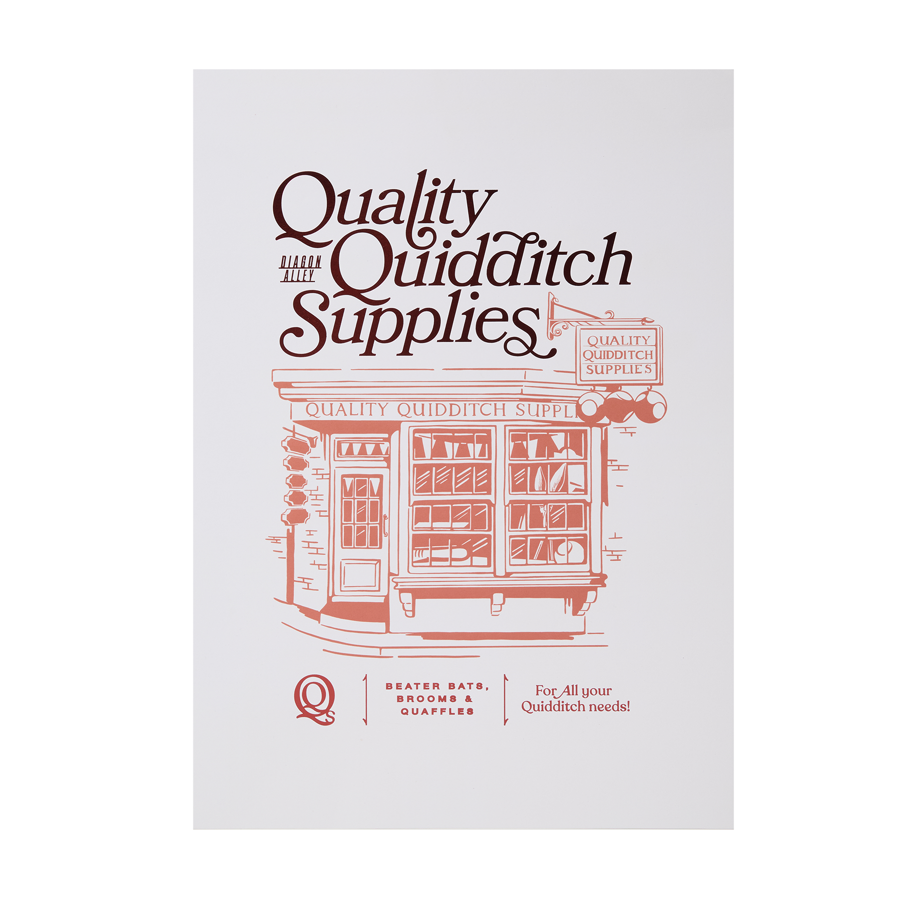 Quality Quidditch Supplies Art Print