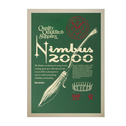 Nimbus 2000 Art Print
