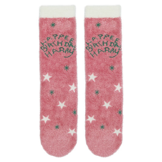 Happee Birthdae Cosy Socks
