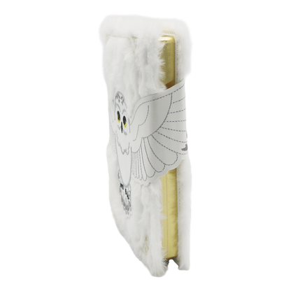 Plush Hedwig Notebook