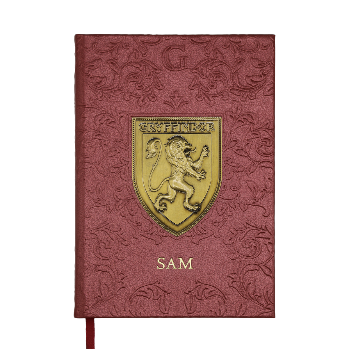 Personalised Gryffindor Crest Notebook