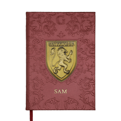 Personalised Gryffindor Crest Notebook