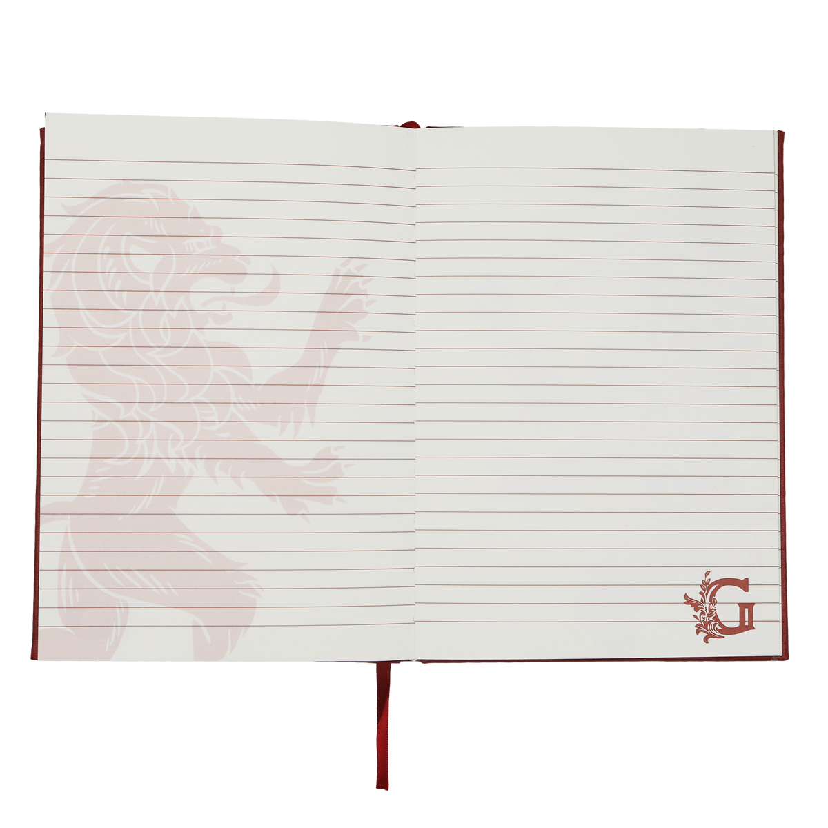 Personalised Gryffindor Crest Notebook