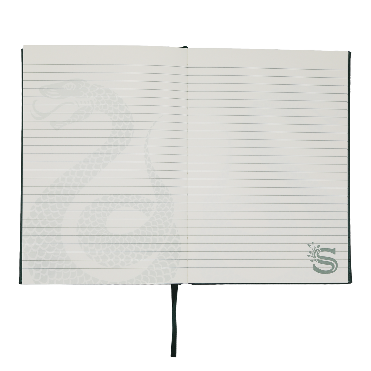 Personalised Slytherin Crest Notebook