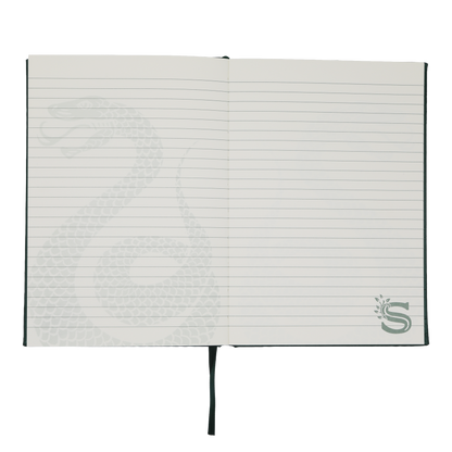 Personalised Slytherin Crest Notebook