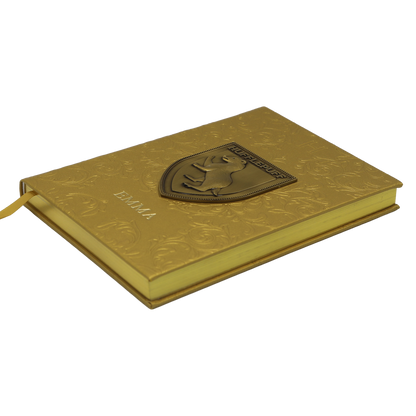 Personalised Hufflepuff Crest Notebook