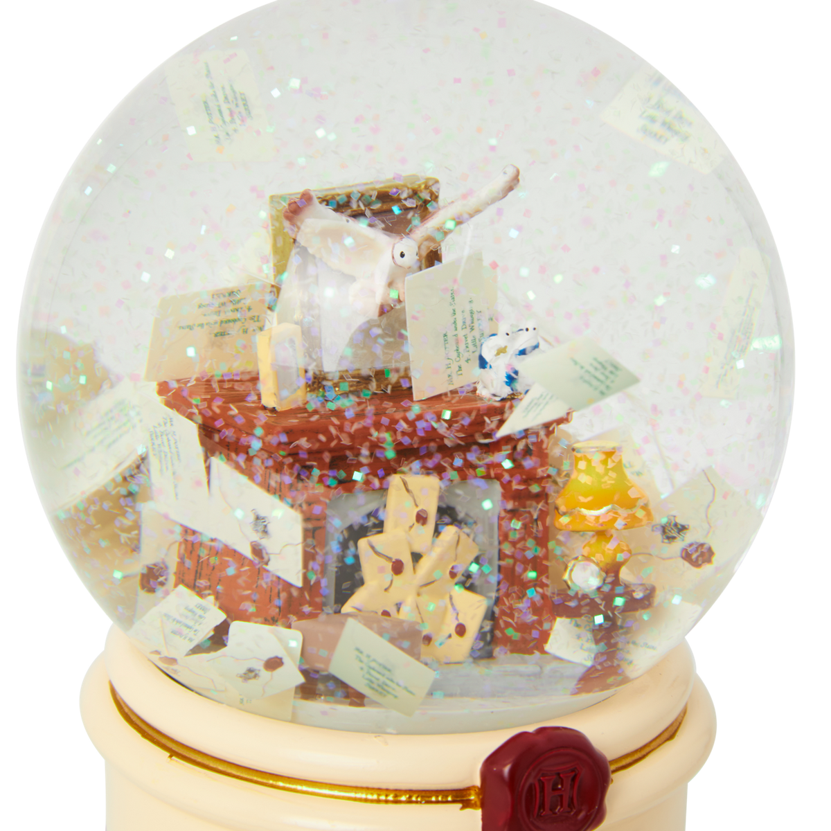 Acceptance Letter Snow Globe