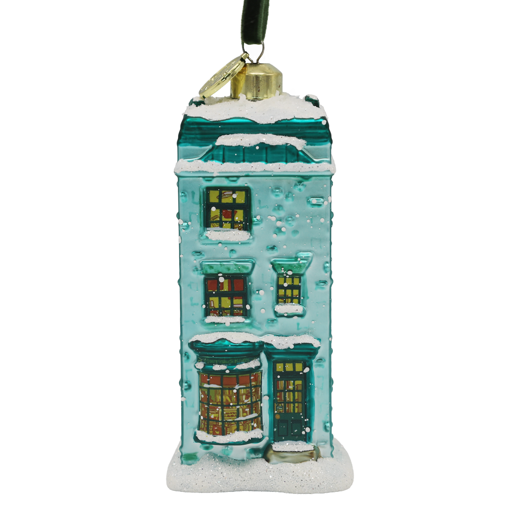 Flourish & Blotts Glass Ornament