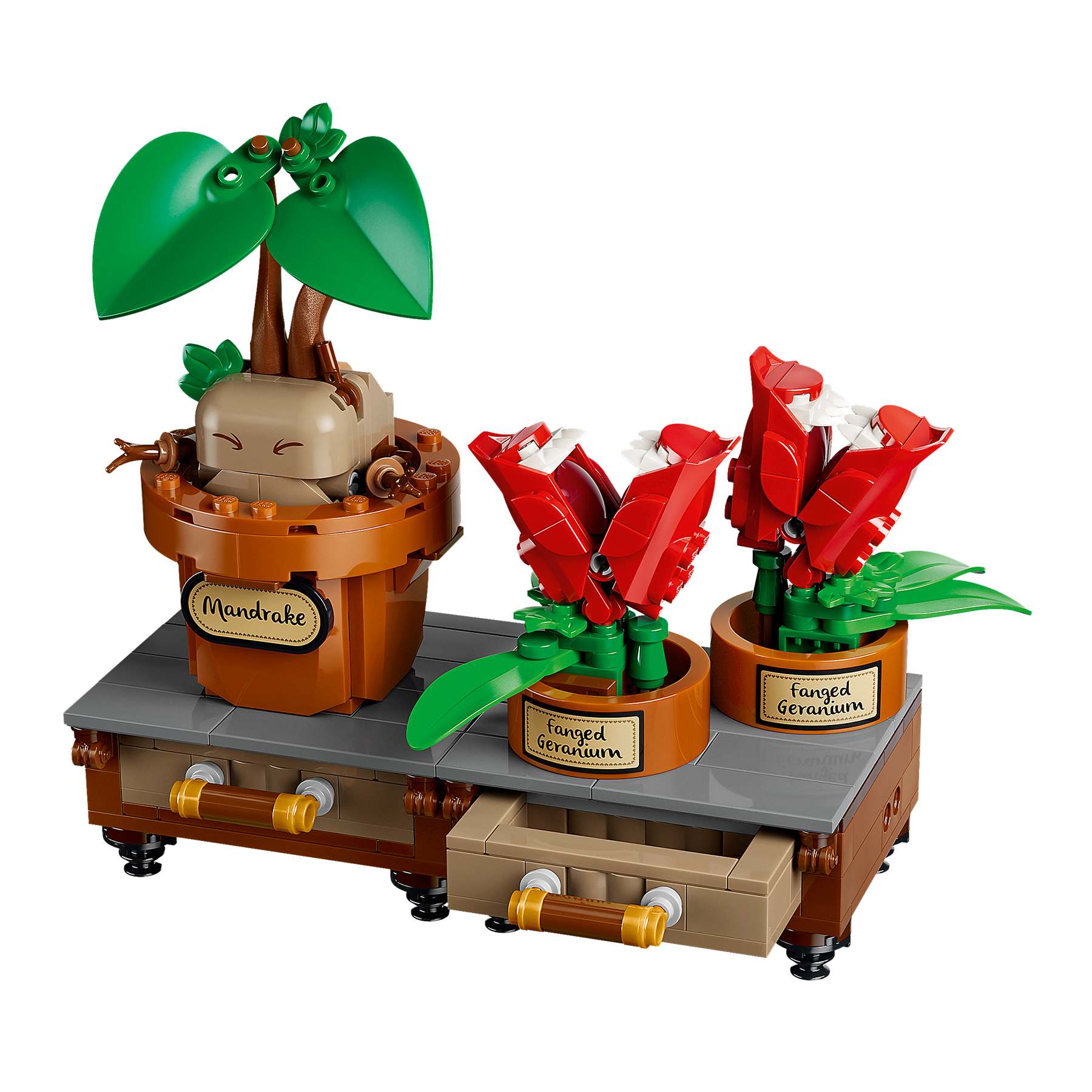 Hogwarts Herbology Plants LEGO