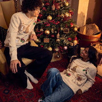 Hogwarts Christmas Sequin Knitted Jumper