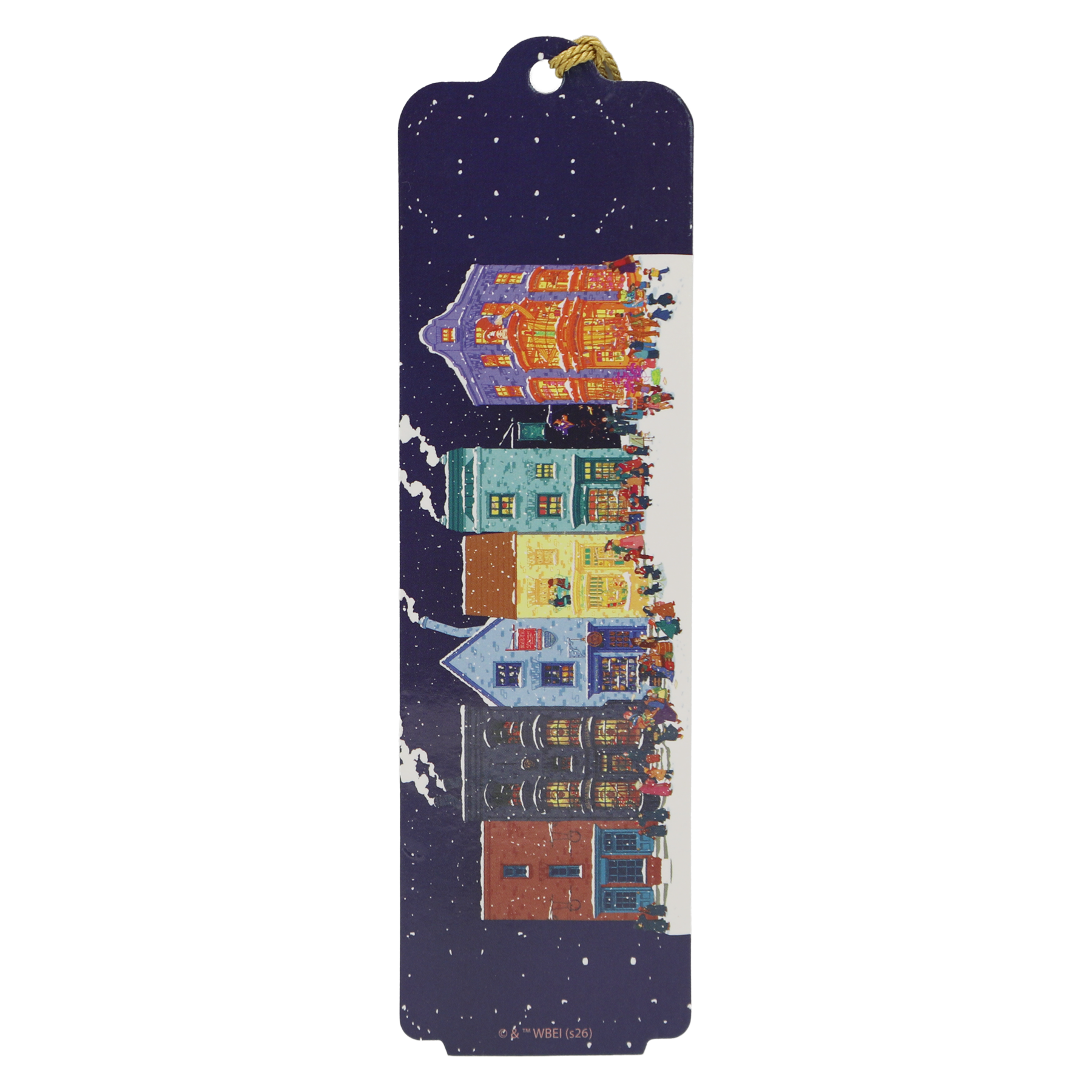 Diagon Alley Christmas Bookmark