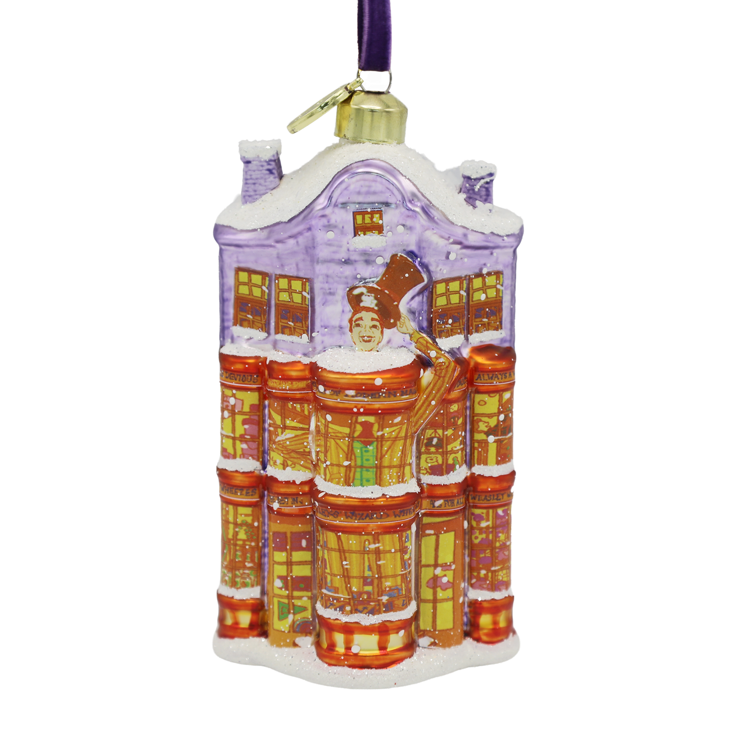 Weasleys' Wizard Wheezes Glass Ornament