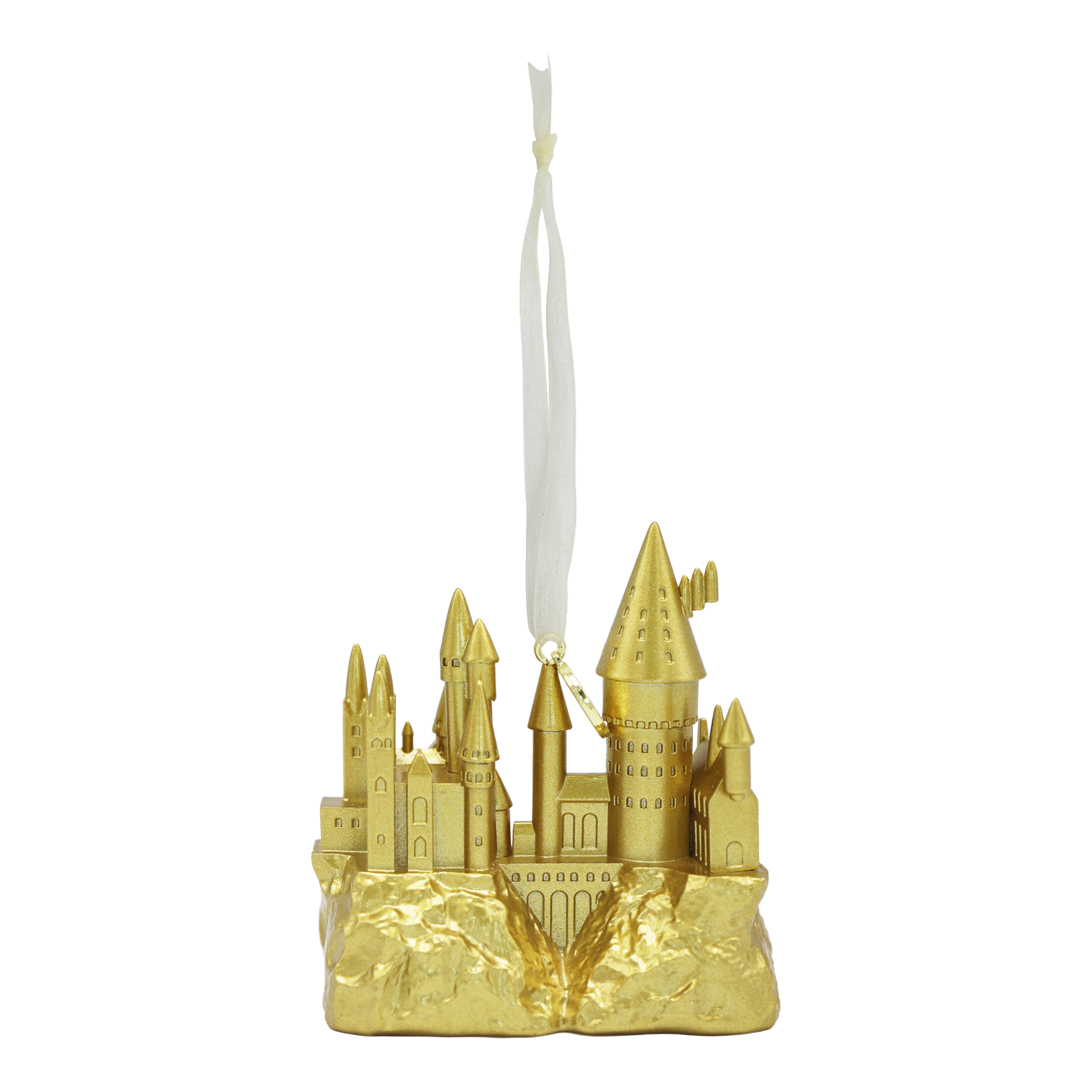 Hogwarts Castle Gold Decoration