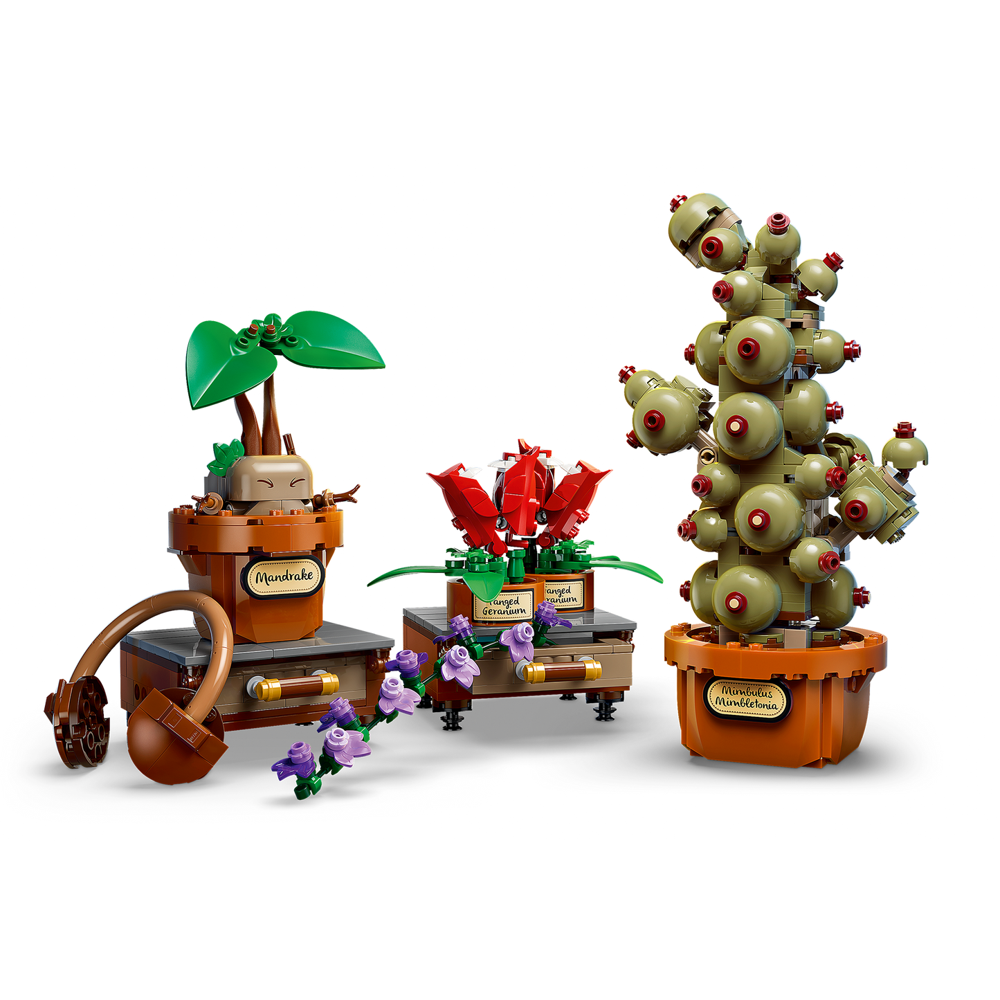 Hogwarts Herbology Plants LEGO