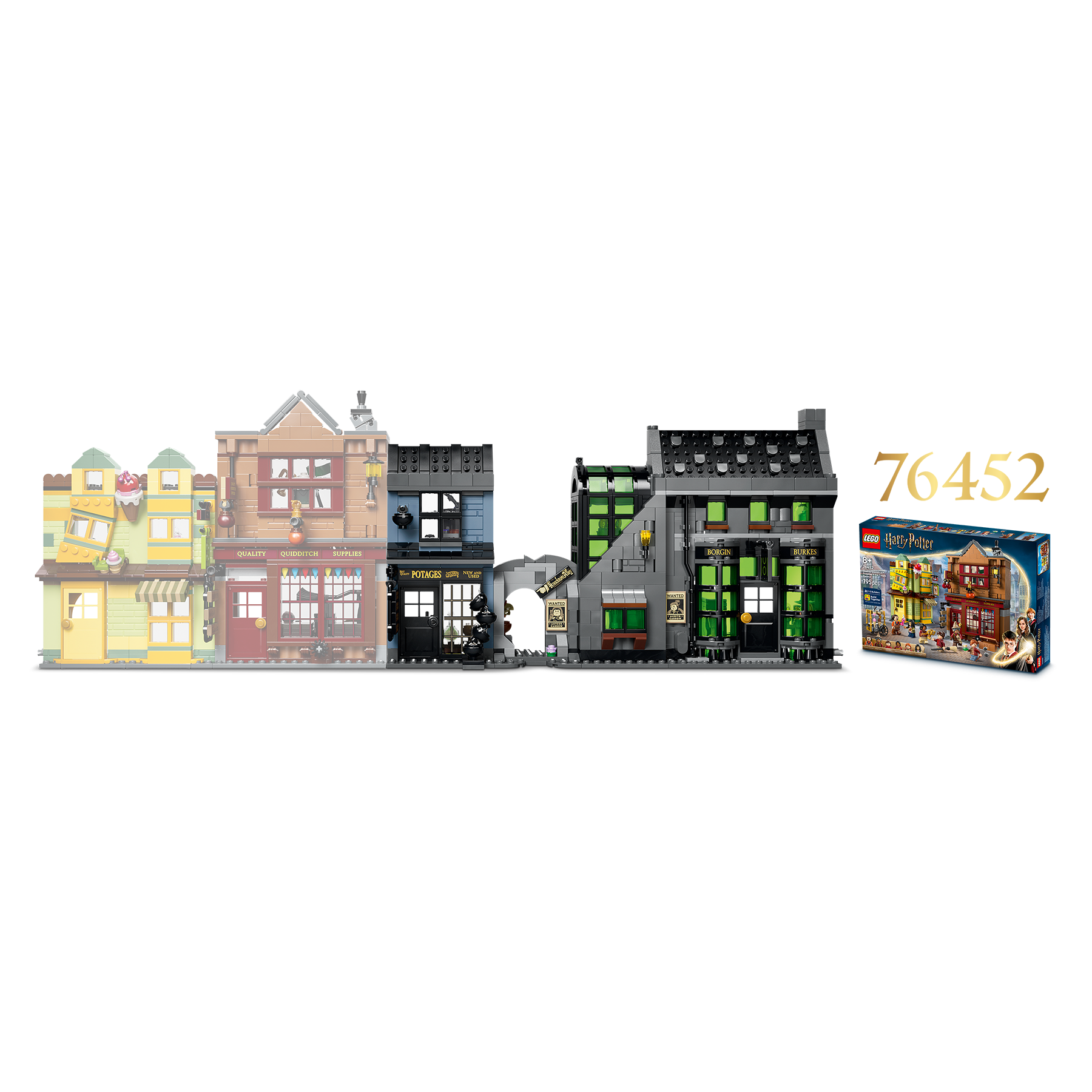 Knockturn Alley Wizarding Shops LEGO