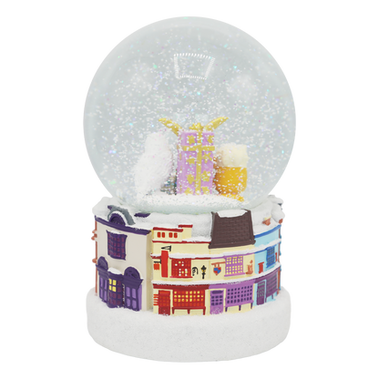Diagon Alley Christmas Snow Globe