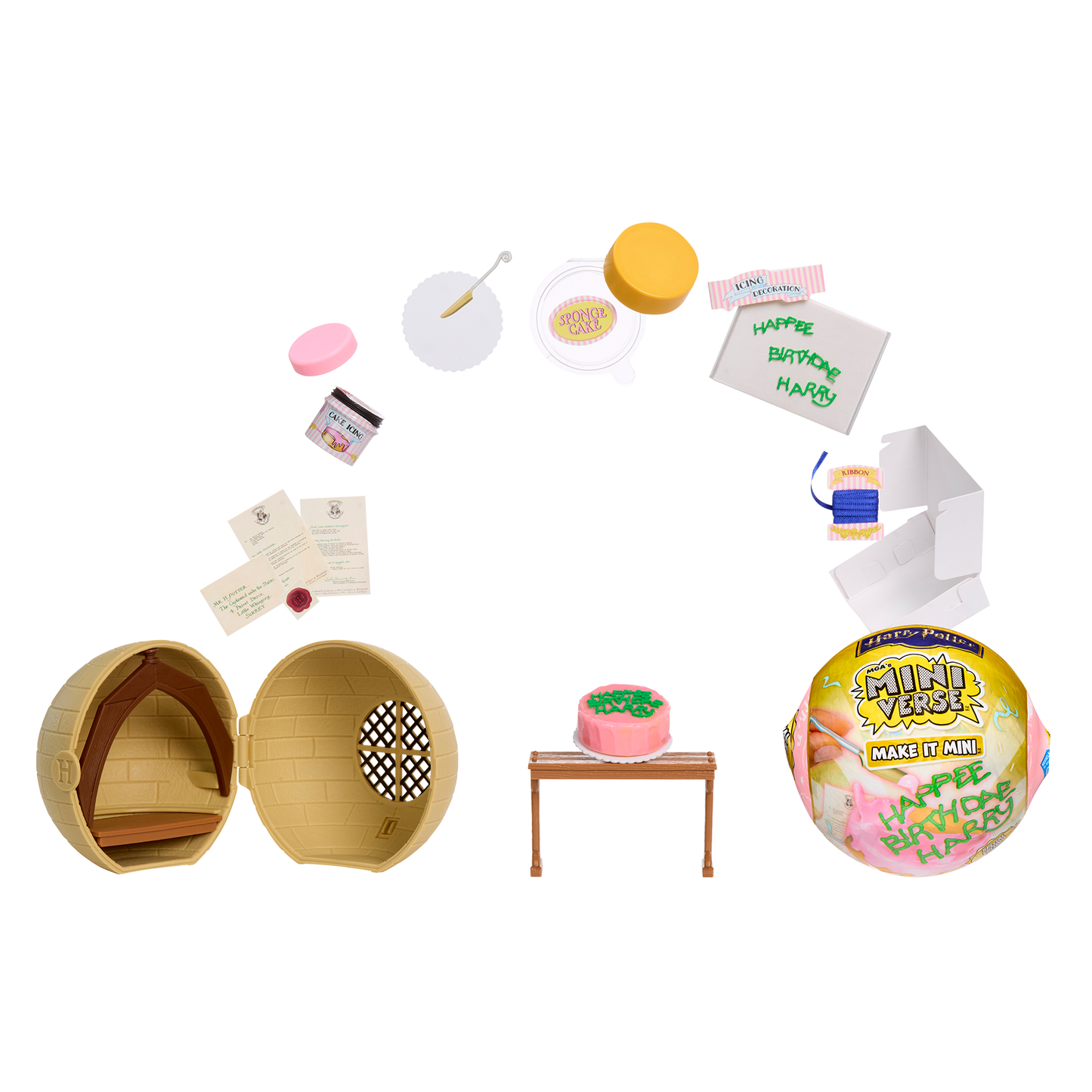 Miniverse Make It Mini Harry Potter's Birthday Cake