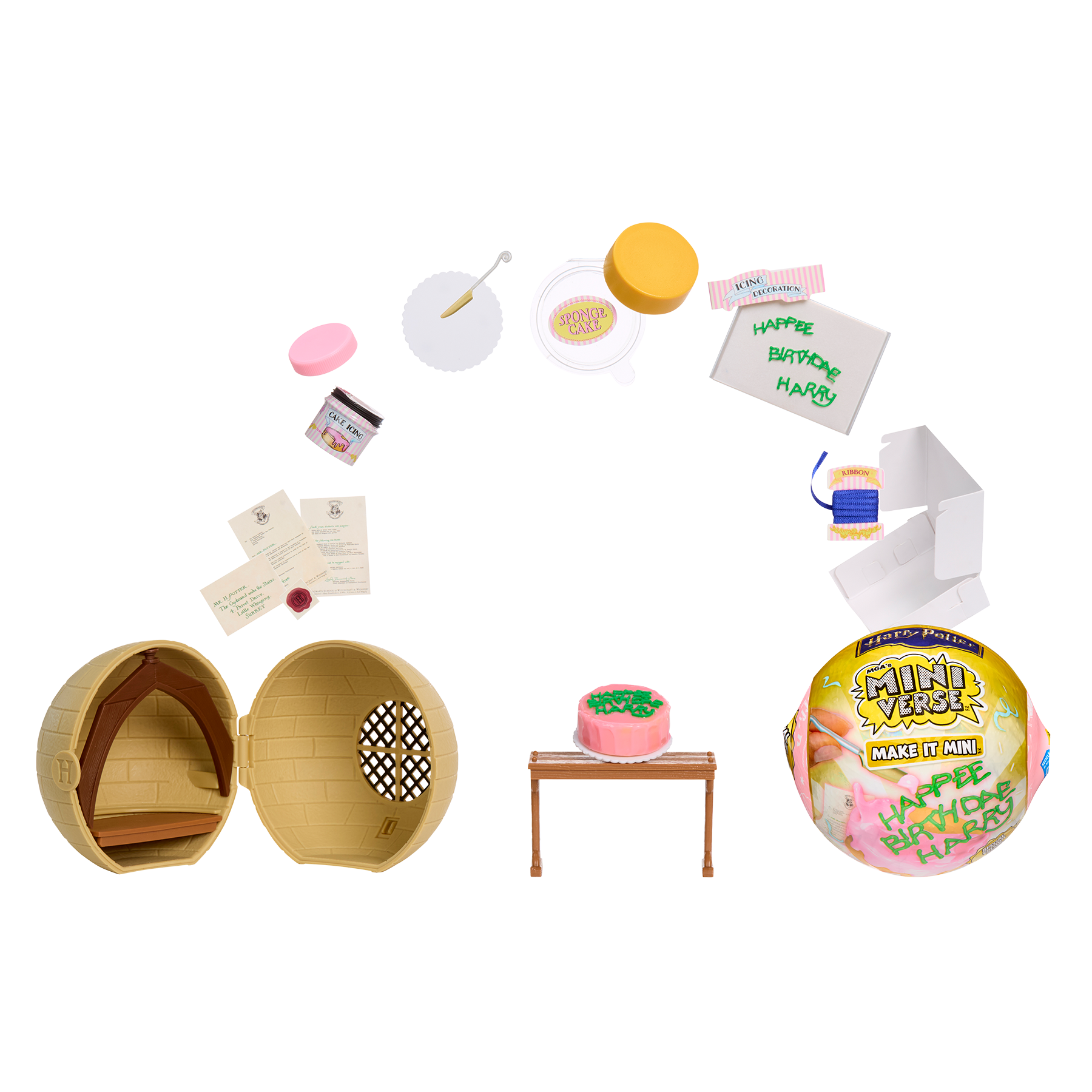 Miniverse Make It Mini Harry Potter's Birthday Cake