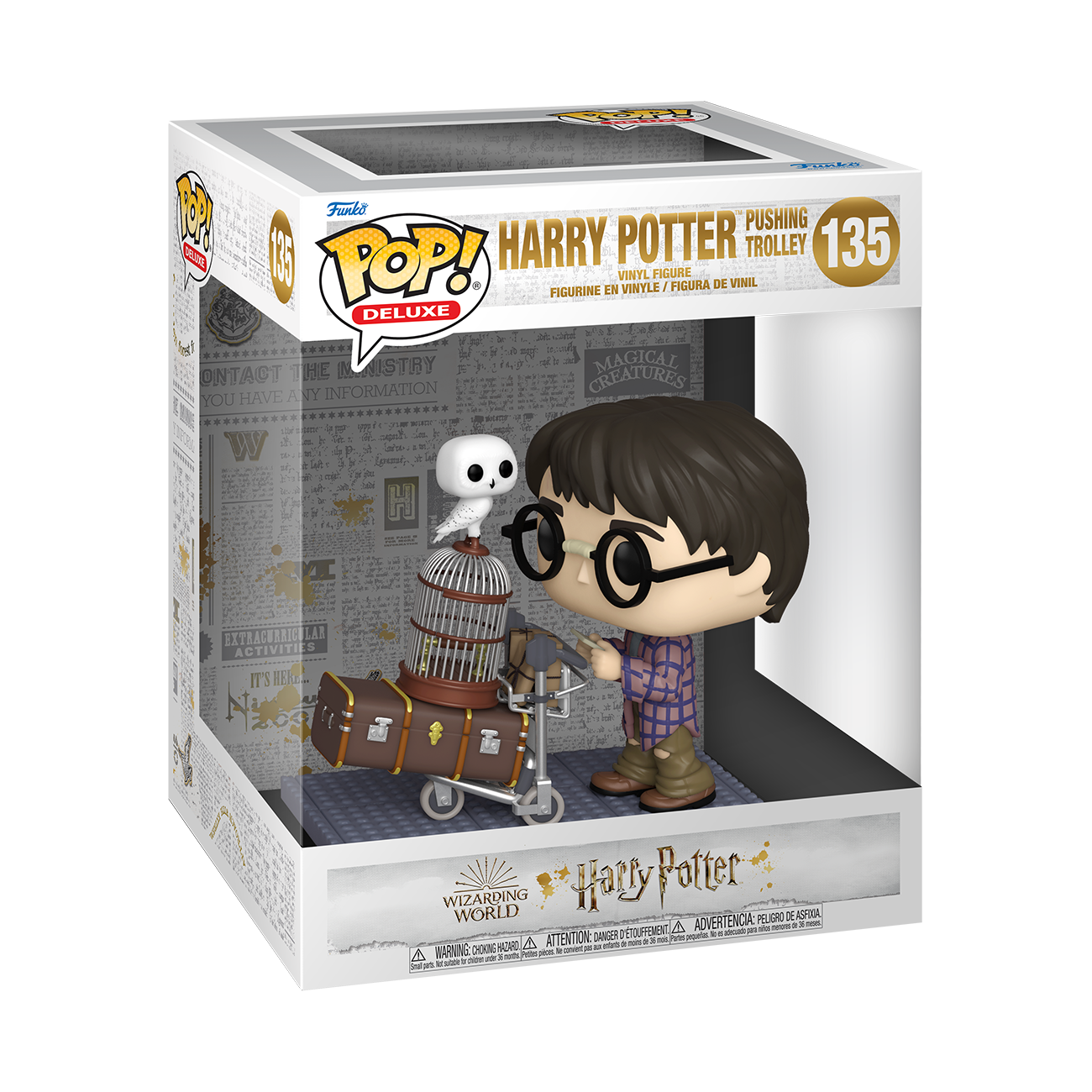 POP! Deluxe - Harry Potter with Trolley