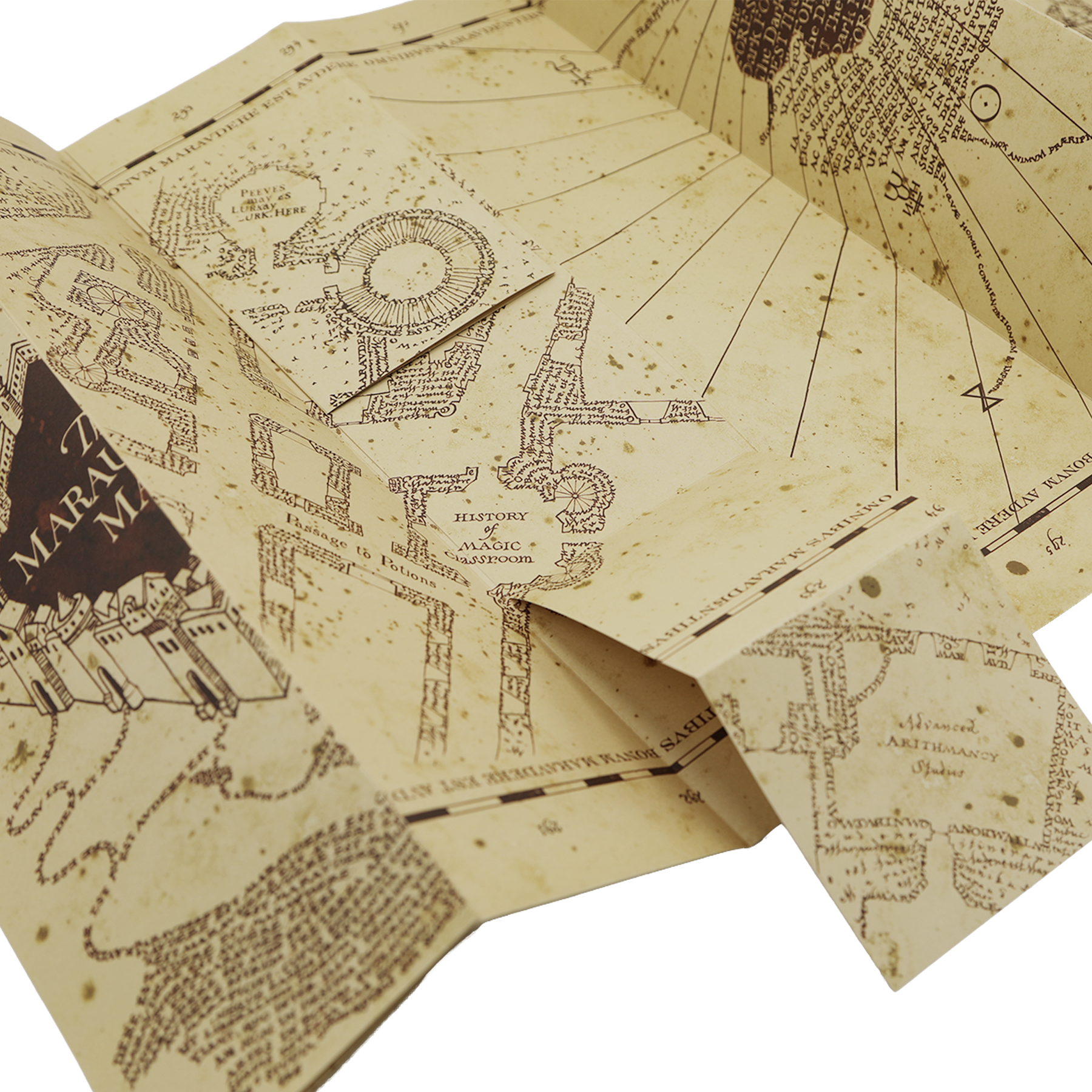 Marauder's Map Replica