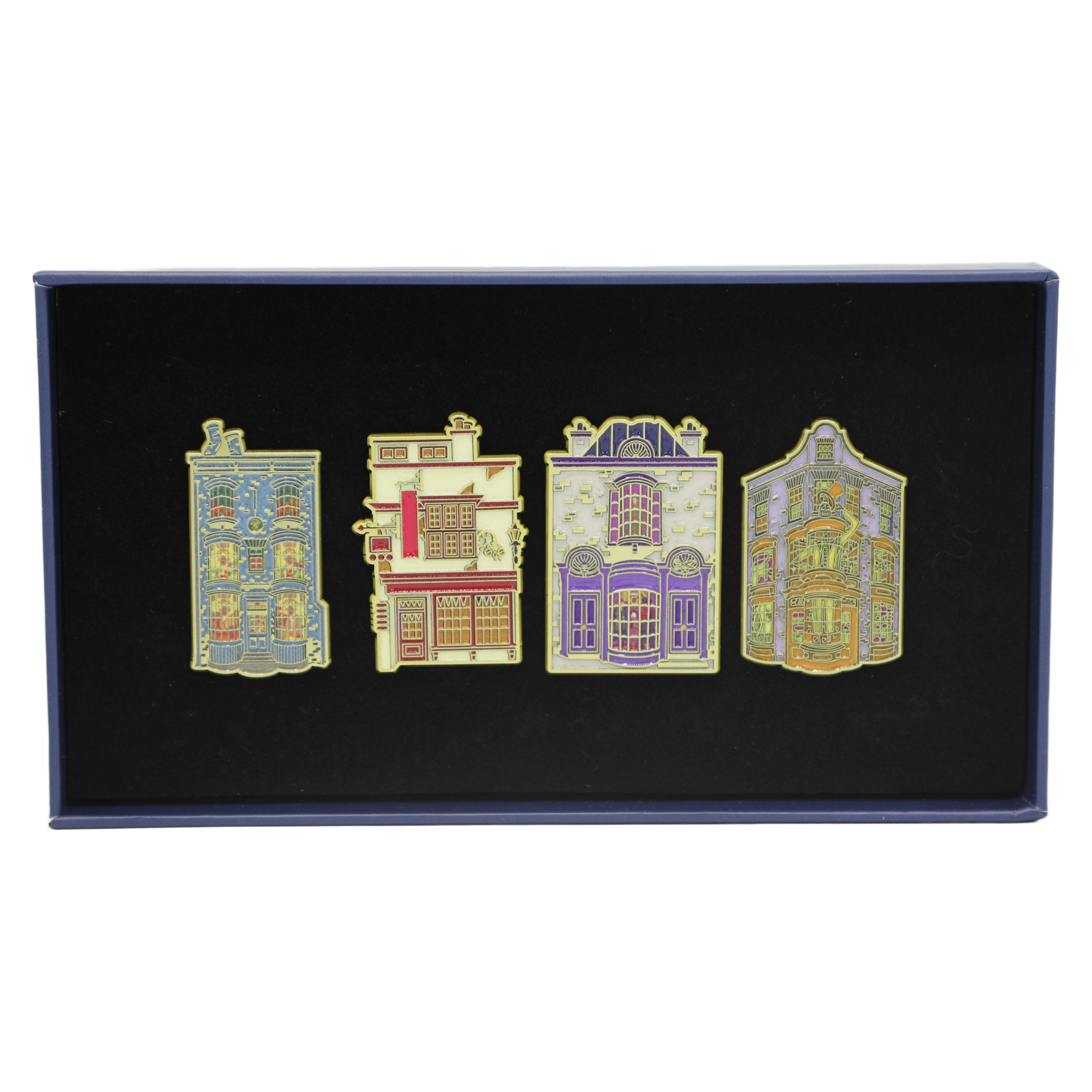 Diagon Alley Christmas Pin Set