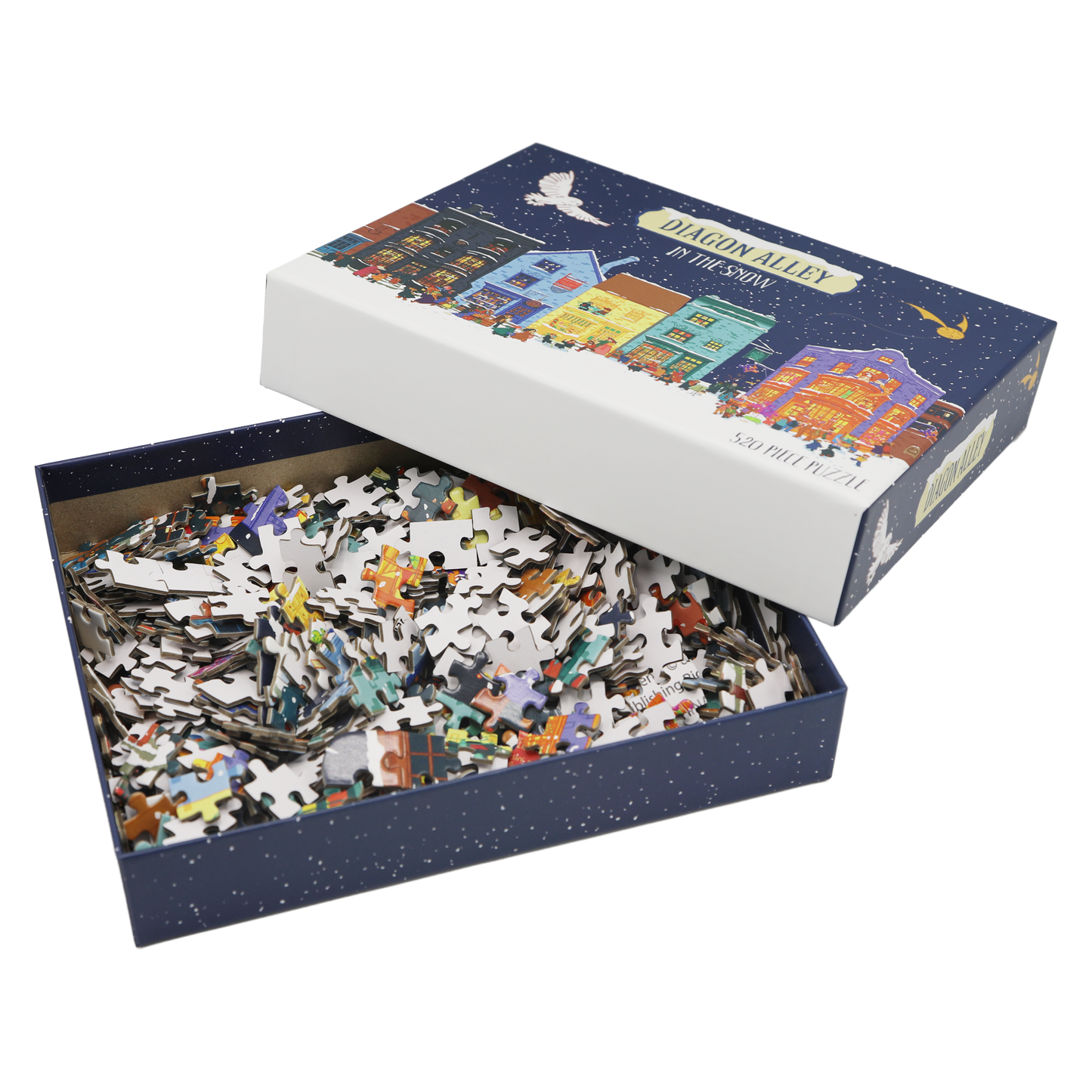 Diagon Alley in the Snow Puzzle